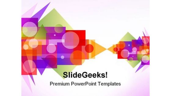 Abstract Background PowerPoint Template 0910