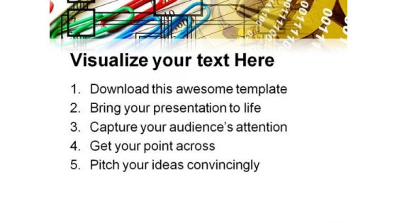 Abstract Business Background PowerPoint Themes And PowerPoint Slides 0611