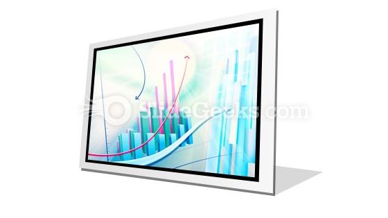 Abstract Business Graph PowerPoint Icon F Abstract Business Graph PowerPoint Icon F