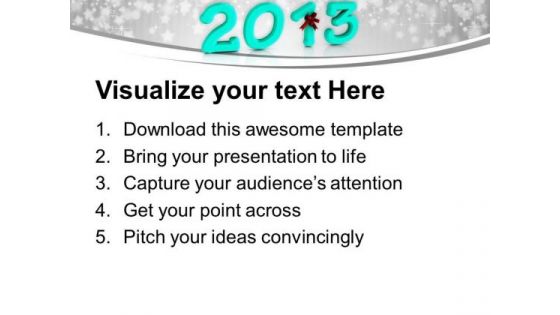 Abstract Design New Year Theme PowerPoint Templates Ppt Backgrounds For Slides 0513
