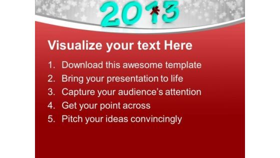 Abstract Design New Year Theme PowerPoint Templates Ppt Backgrounds For Slides 0513