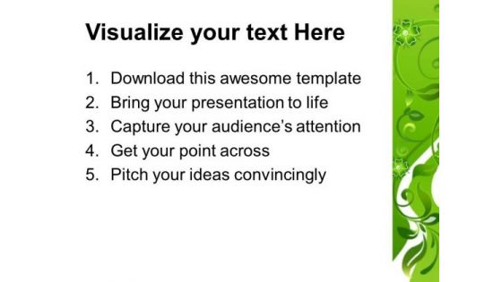 Abstract Floral Design PowerPoint Templates And PowerPoint Themes 0412
