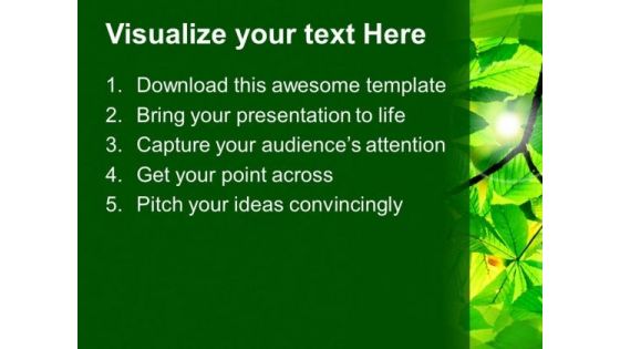 Abstract Green Environment PowerPoint Templates And PowerPoint Themes 0512