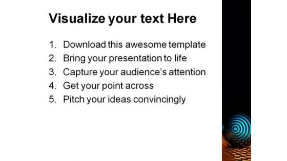 Abstract Target Concept Shapes PowerPoint Themes And PowerPoint Slides 0511