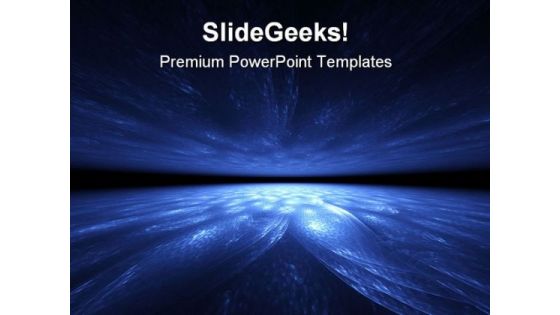 Abstract Water And Sky Globe PowerPoint Templates And PowerPoint Backgrounds 0411