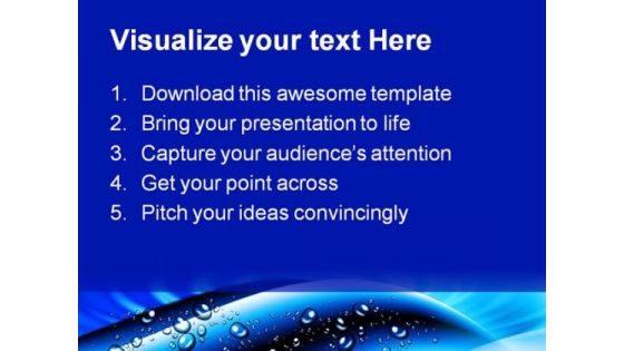 Abstract Wave Background PowerPoint Themes And PowerPoint Slides 0411