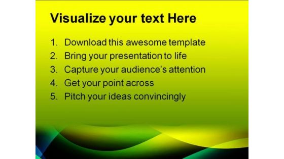 Abstract Waves Background PowerPoint Templates And PowerPoint Backgrounds 0411