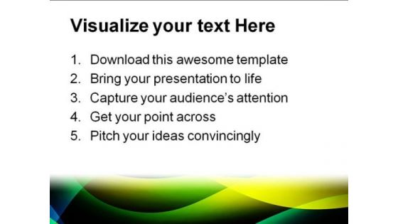 Abstract Waves Background PowerPoint Themes And PowerPoint Slides 0411
