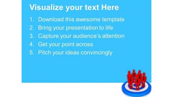 Achieve Goal With Team PowerPoint Templates Ppt Backgrounds For Slides 0713