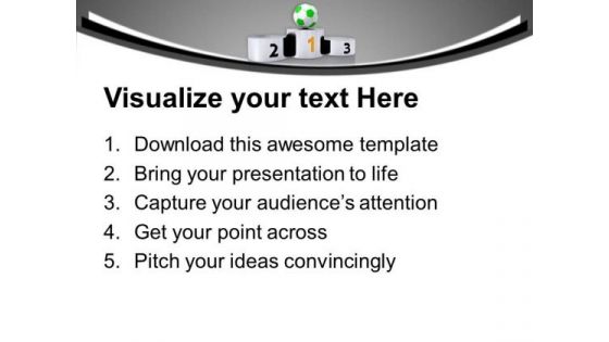 Achieve Good Position In Game PowerPoint Templates Ppt Backgrounds For Slides 0613