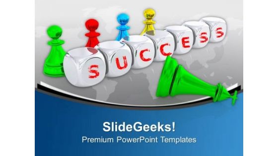 Achieve Success By Teamwork PowerPoint Templates Ppt Backgrounds For Slides 0413