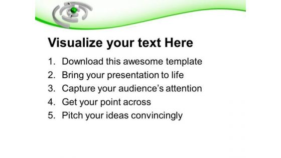 Achieve Target By Choosing Right Path PowerPoint Templates Ppt Backgrounds For Slides 0413