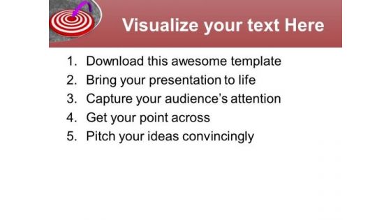 Achieve Targets For Sucessful Business PowerPoint Templates Ppt Backgrounds For Slides 0413