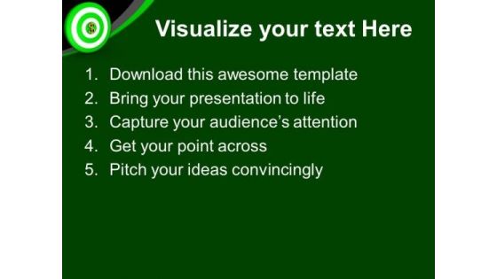 Achieve The Targets For Business Growth PowerPoint Templates Ppt Backgrounds For Slides 0513