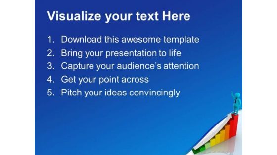 Achieve The Top Position In Business Result PowerPoint Templates Ppt Backgrounds For Slides 0713