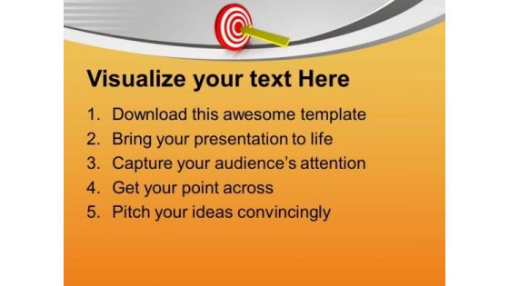Achieve Your Target Business PowerPoint Templates Ppt Backgrounds For Slides 0413