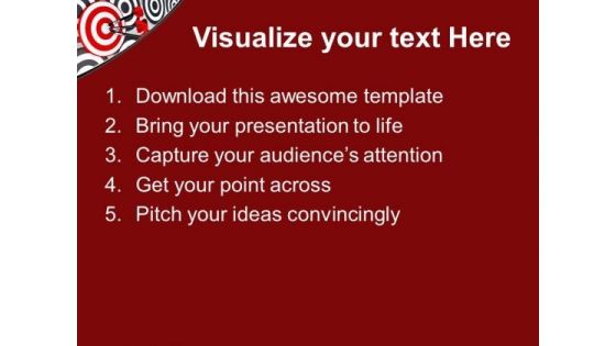 Achieve Your Target In Business PowerPoint Templates Ppt Backgrounds For Slides 0413