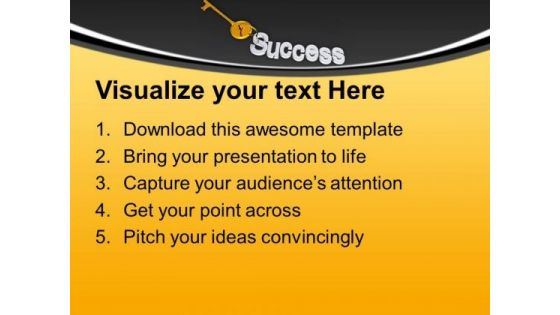 Achieved Target Business Success PowerPoint Templates Ppt Backgrounds For Slides 0213