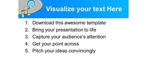 Achieved The Goal Business PowerPoint Templates Ppt Backgrounds For Slides 0113