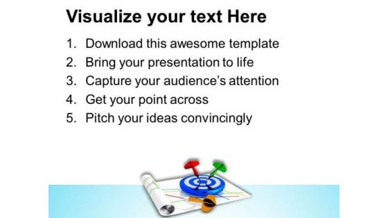 Achievement Of Target Sales Chart PowerPoint Templates Ppt Backgrounds For Slides 0813