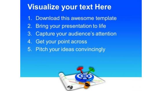 Achievement Of Target Sales Chart PowerPoint Templates Ppt Backgrounds For Slides 0813