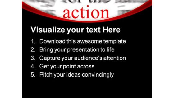 Action Business PowerPoint Templates And PowerPoint Backgrounds 0611