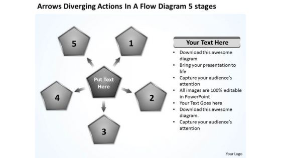 Actions In Flow Diagram 5 Stages Circular Layout Network PowerPoint Templates Actions In Flow Diagram 5 Stages Circular Layout Network PowerPoint Templates
