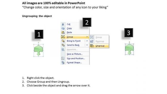 Actions To Achieve Result 6 Stages Personal Business Plan Template PowerPoint Templates