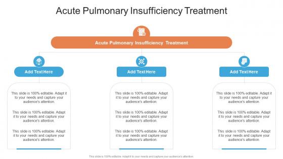 Acute Pulmonary Insufficiency Treatment In Powerpoint And Google Slides Cpb