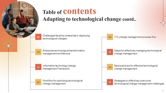 Adapting To Technological Change Ppt Powerpoint Presentation Complete Deck With Slides
