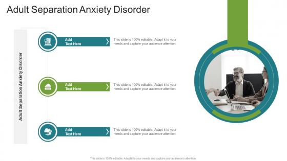 Adult Separation Anxiety Disorder In Powerpoint And Google Slides Cpb