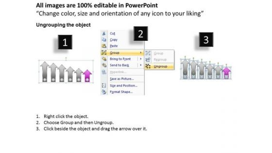 Advantage Of Parallel Processing 6 Arrows Demonstration Ppt PowerPoint Slides