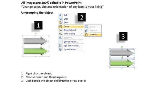 Advantages Of Parallel Processing 4 Stages Comparison Flow PowerPoint Templates