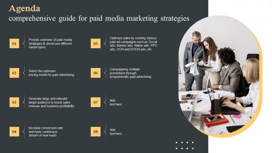Agenda Comprehensive Guide For Paid Media Marketing Strategies Summary Pdf Agenda Comprehensive Guide For Paid Media Marketing Strategies Summary Pdf