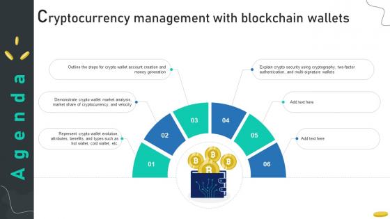 Agenda Cryptocurrency Management With Blockchain Wallets Agenda Cryptocurrency Management With Blockchain Wallets