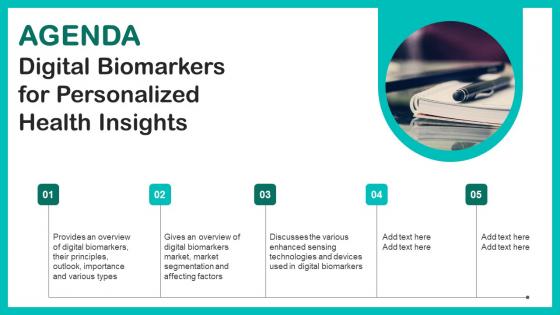 Agenda Digital Biomarkers For Personalized Health Insights Structure Pdf