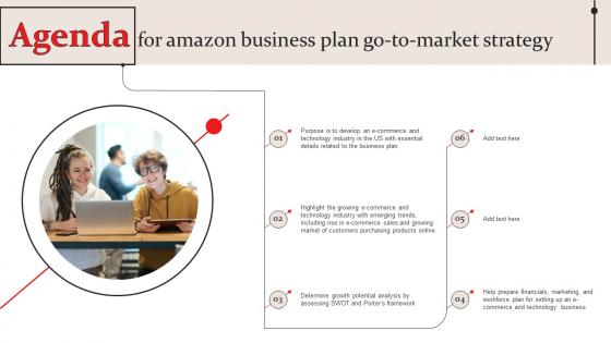 Agenda For Amazon Business Plan Go To Market Strategy Background Pdf Agenda For Amazon Business Plan Go To Market Strategy Background Pdf