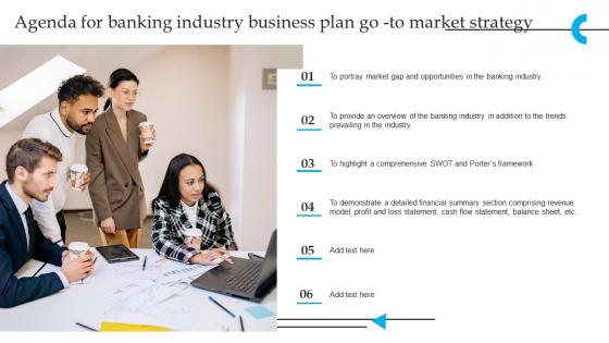 Agenda For Banking Industry Business Plan Go To Market Strategy Introduction Pdf Agenda For Banking Industry Business Plan Go To Market Strategy Introduction Pdf