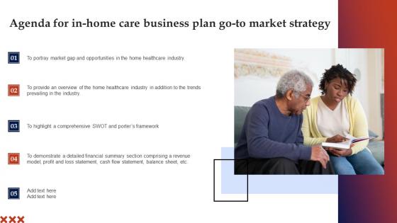 Agenda For In Home Care Business Plan Go To Market Strategy Template Pdf Agenda For In Home Care Business Plan Go To Market Strategy Template Pdf