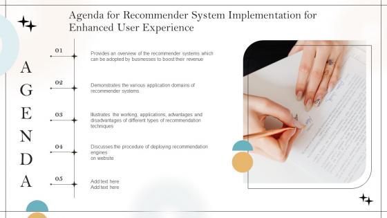 Agenda For Recommender System Implementation For Enhanced User Experience Rules Pdf Agenda For Recommender System Implementation For Enhanced User Experience Rules Pdf