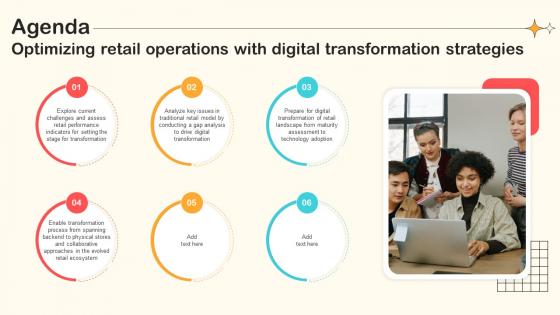 Agenda Optimizing Retail Operations With Digital Transformation Strategies