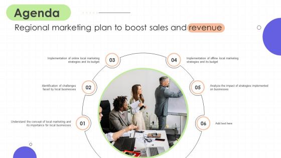 Agenda Regional Marketing Plan To Boost Sales And Revenue MKT SS
