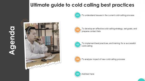 Agenda Ultimate Guide To Cold Calling Best Practices SA SS V