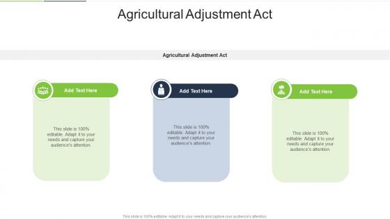 Agricultural Adjustment Act In Powerpoint And Google Slides Cpb Agricultural Adjustment Act In Powerpoint And Google Slides Cpb