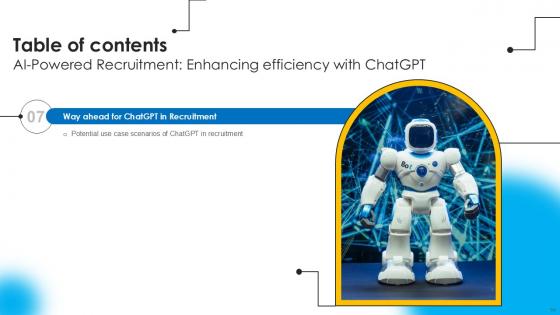 AI Powered Recruitment Enhancing Efficiency With ChatGPT Ppt Slide AI CD V