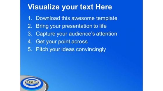 Aiming To Achieve Financial Target PowerPoint Templates Ppt Backgrounds For Slides 0513