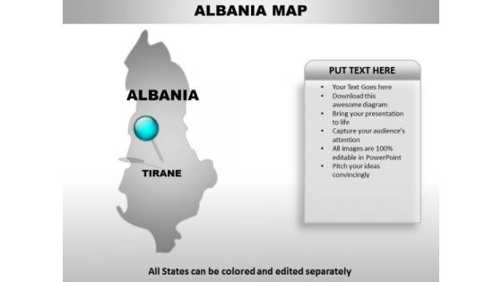 Albania Country PowerPoint Maps