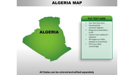 Algeria PowerPoint Maps