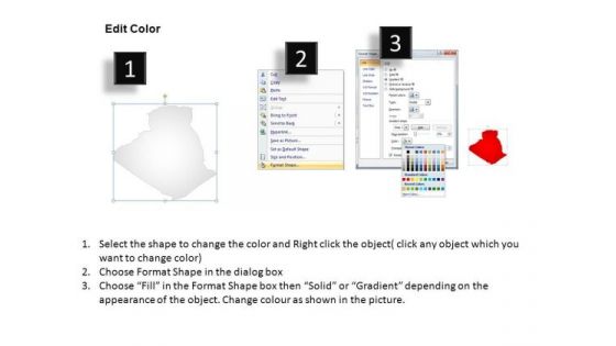 Algeria PowerPoint Maps