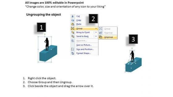Almost There Steps PowerPoint Template Slides